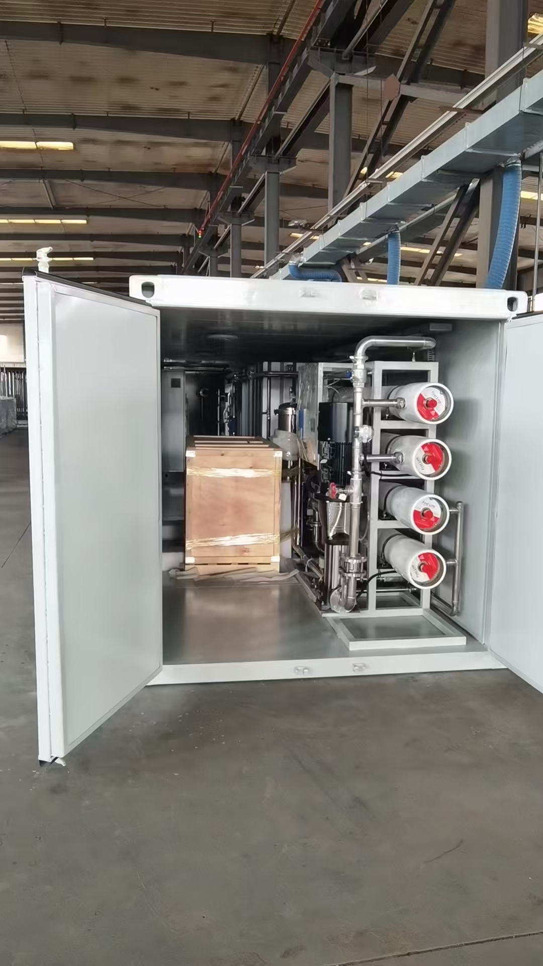Sistema de tratamiento de agua compacto